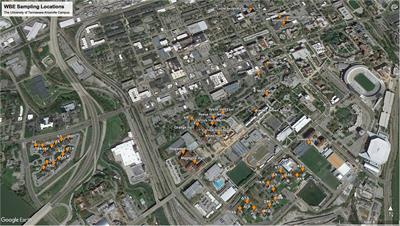 SARS-CoV-2 raw wastewater surveillance from student residences on an urban university campus